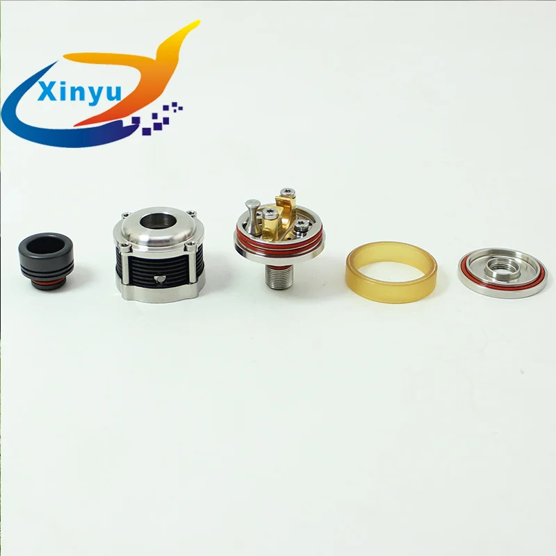 SXK Atto Mech Mod 316ss стильная 18350/18650 батарея vape sxk Pyrogeyser RDTA Frankenskull регулируемый комплект