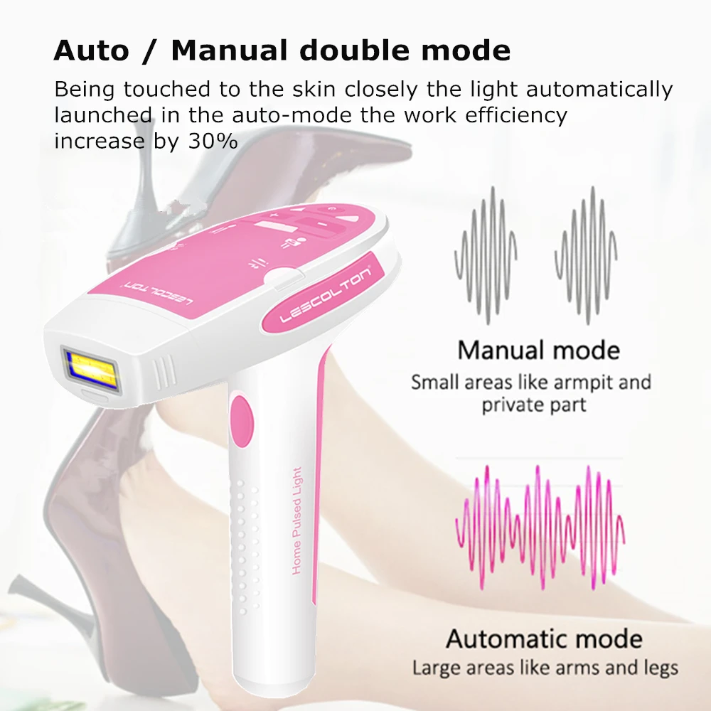 Лазерный эпилятор Lescolton T006, эпилятор для волос на подмышках, бикини IPL, Перманентная система удаления волос, лазерное омоложение кожи, удаление волос