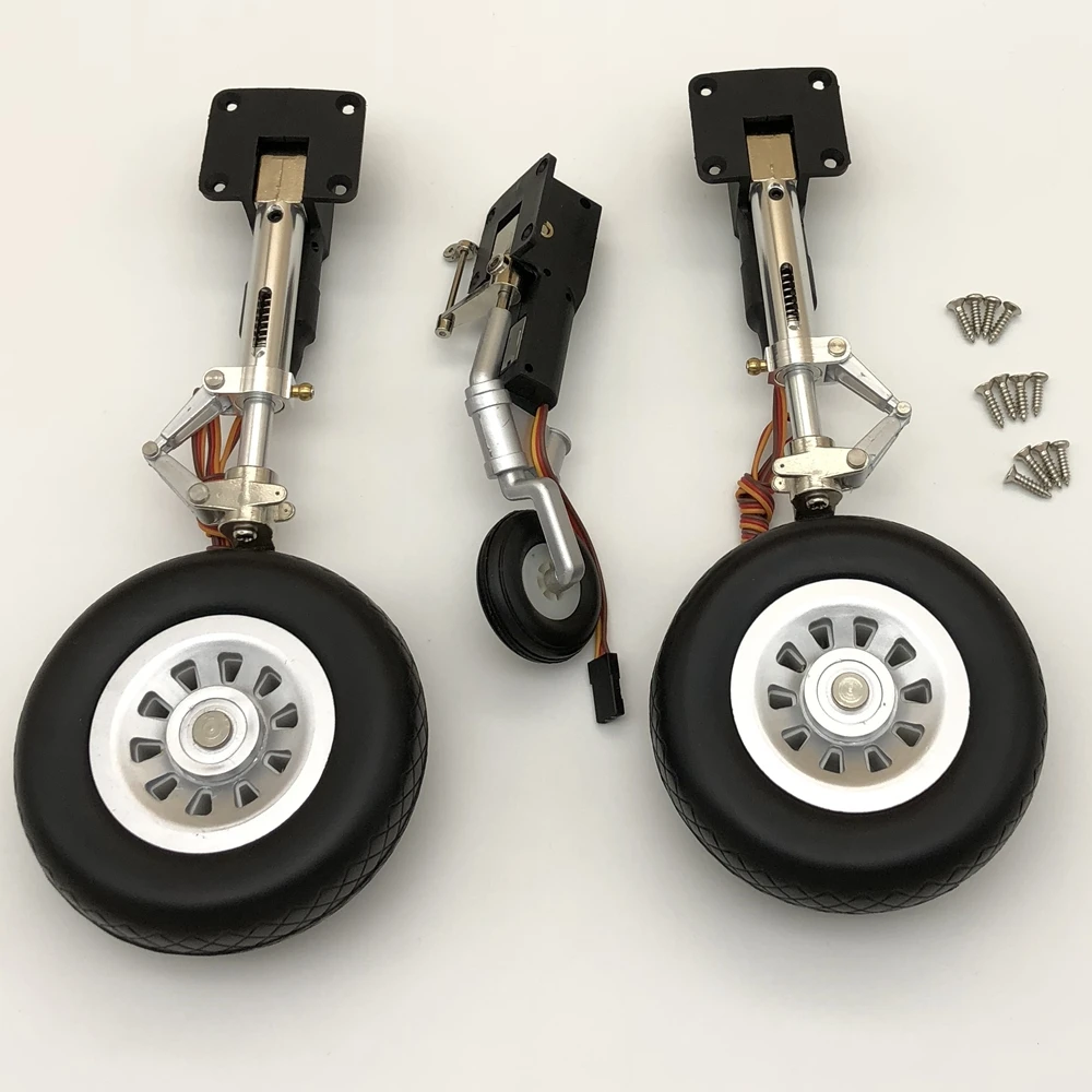 Электрическое выдвижное шасси для Freewing P51|gear motor high torque|geargear cone |