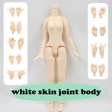 Fortune Day factory blyth Кукла тело белая кожа суставное тело 21 см игрушечное тело