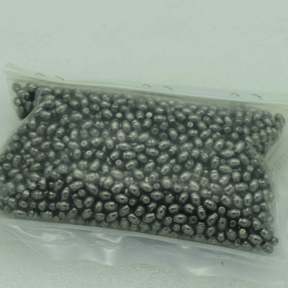 Polishing Beads Oval Stainless Steel Balls For Jewelry Rotary Tumbler