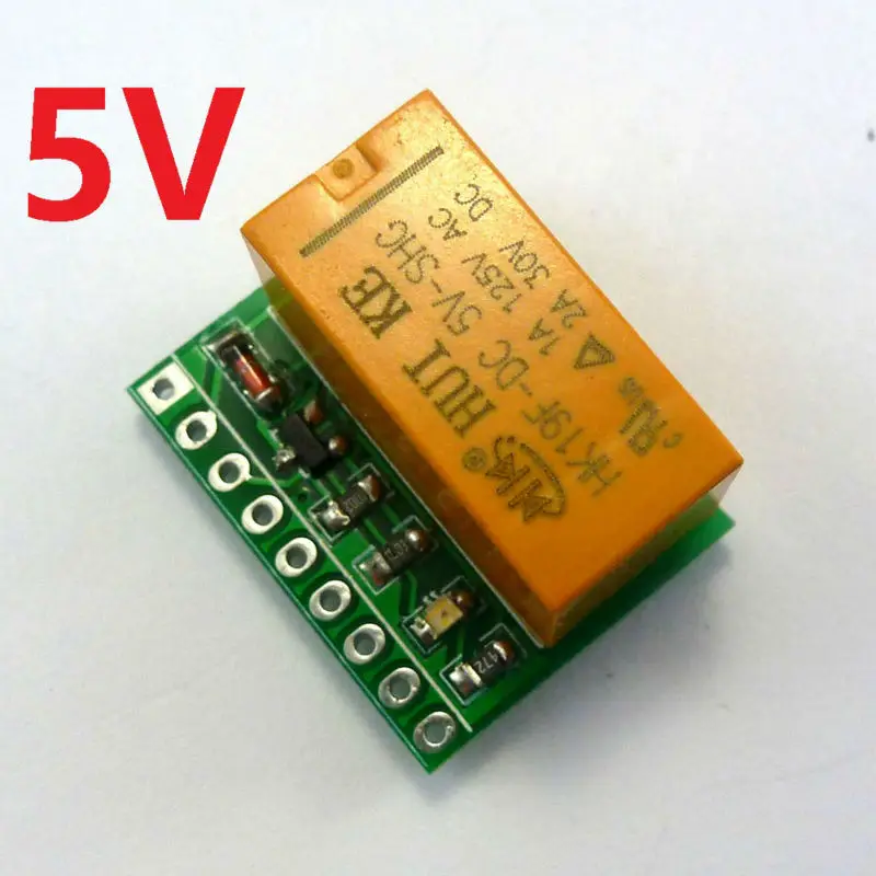 Модуль релейного сигнала DR21B01 постоянный ток 5 В DPDT двухканальный переключатель