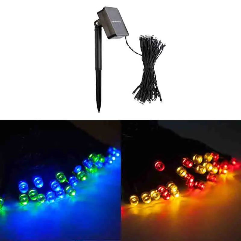 

12 100LED / 22M 200 LED Solar String Fairy Lights Premium Quality Waterproof Solar Power 3 Modes Lights For Garden Decoration