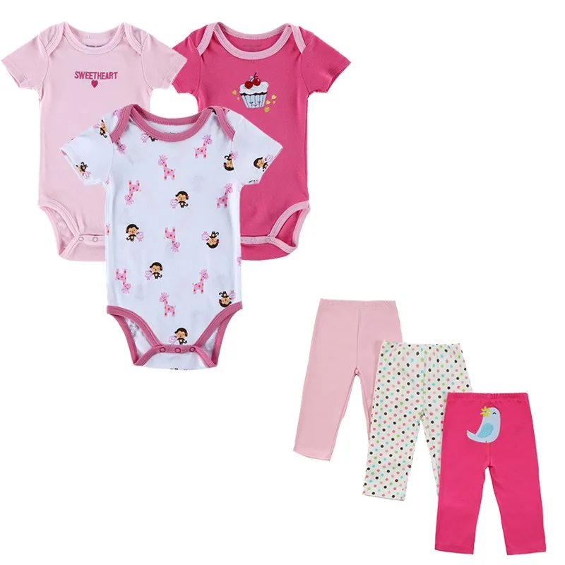 2016 Similar Cartes Summer Style Infant Clothes Baby Clothing Sets Boy Cotton Cartoon Short Sleeve 3 Sets Baby Boy Clothes (4)