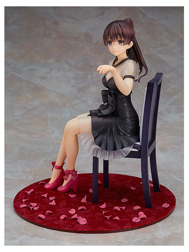 Новинка фигурка героя Saenai No Sodatekata масштаб 1/8 Расписанная официальное платье Ver.