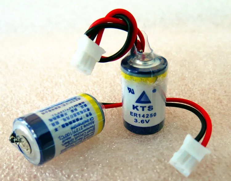 

8PCS Original KTS 1 / 2AA ER14250 3.6V lithium battery Delta PLC programming