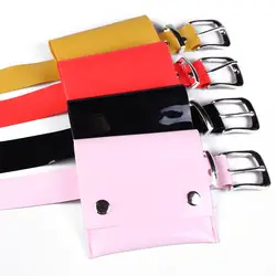 Женские Модные талии сумка поясная Цвет дизайнерские прозрачные сумки для Для женщин желе поясная сумка мини летняя сумочка JN26