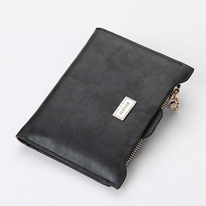 Bogesi High quality women's leather wallet with coin pocket moeny bag female removable card holder purse for ladies Bogesi High quality women's leather wallet with coin pocket moeny bag female removable card holder purse for ladies