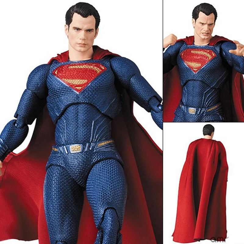 DC Лига Справедливости Супер герой Mafex MAF Аквамен Бэтмен флэш чудо-женщина Супермен Человек-паук фигурка игрушка кукла