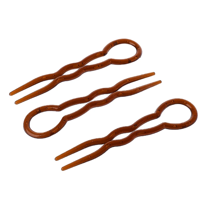 Hair Clips Hair Accessories 3pcs Fork Tools Braid Hairstyle Hair Fork Clips Pin Styling Accessories