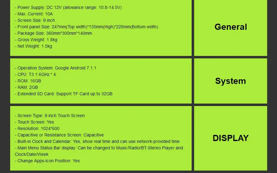 Top 9 "Android 7.1 Quad Core Car AutoRadio Multimedia Player For Mazda 3 2004-2009 2GB RAM+16GB ROM GPS Navigation Head Unit 4G WIFI 23