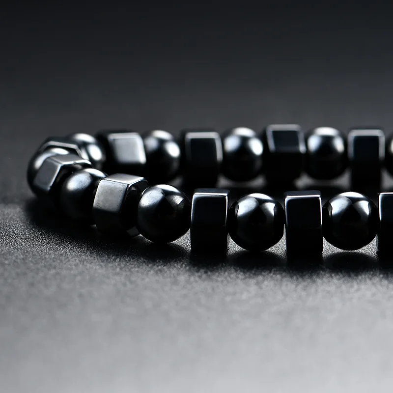 Match-Right Women Health Energy Healing Black Health Energy with Magnetic Therapy of Beads Necklace for Women Jewelry LG100