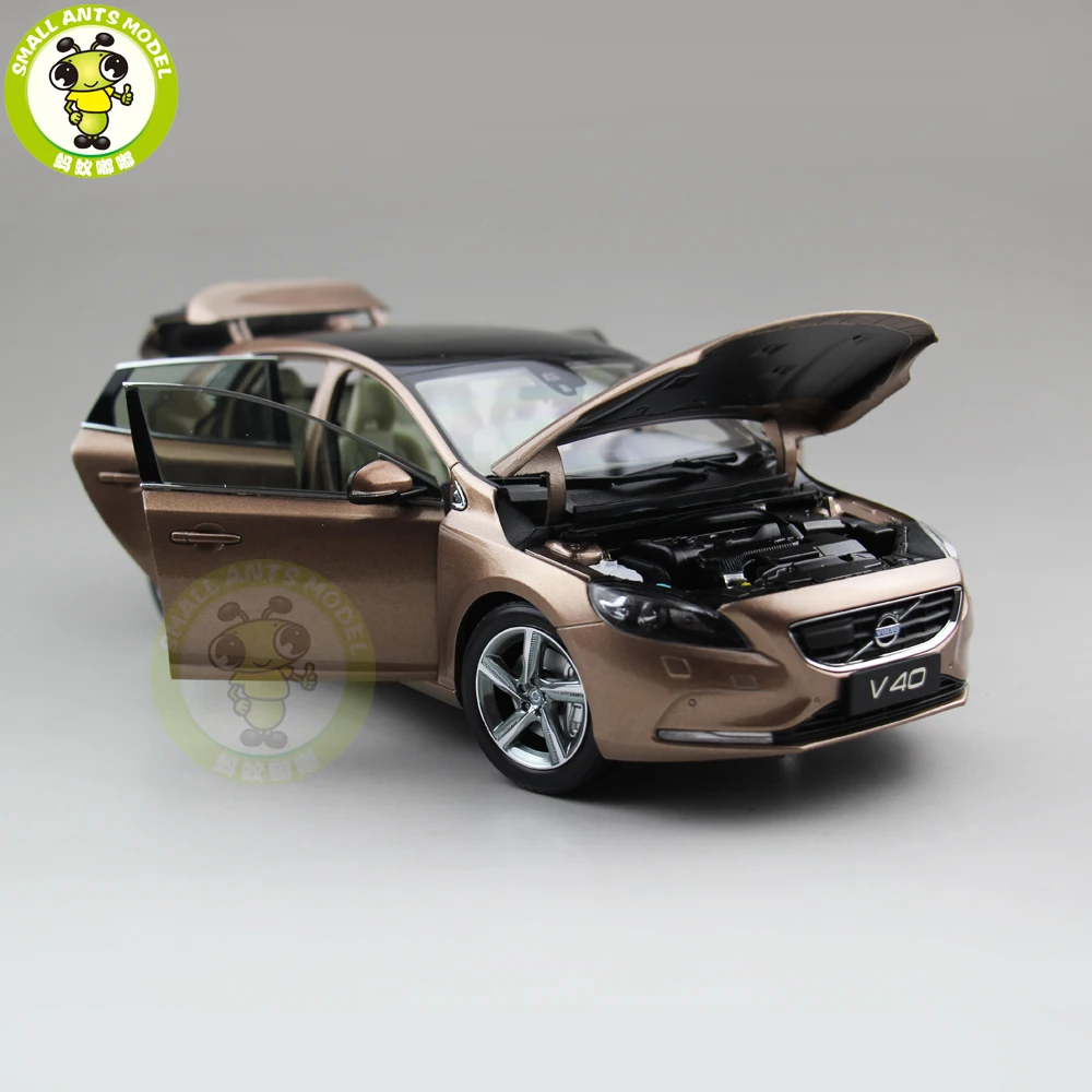 1/18 Volvo V40 универсал хэтчбек литая модель автомобиля Модель игрушки дети мальчик девочка подарок