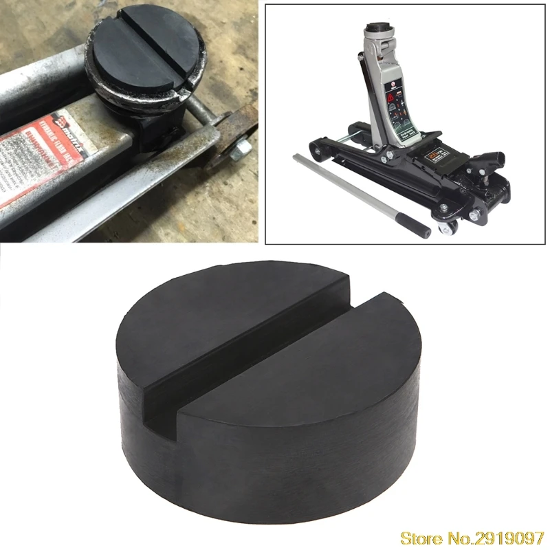 

2018 New Car Rubber Jack Pad Frame Protector Guard Adapter Jacking Disk Pad Tool jack pad 6.2*2.4cm Drop Shipping