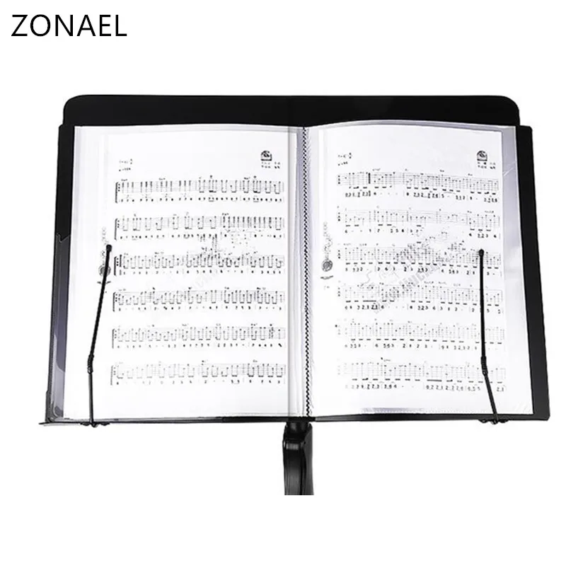 Music Sheet Score File Paper Documents Storage Folder Holder Plastic A4