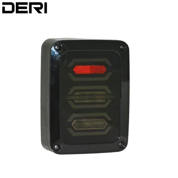 

1 Pair US Edition Plug and Play Type LED Reverse Brake Tail Lamp Rear Lights Turn Signal Light For JEEP JK Wrangler 2007-2015