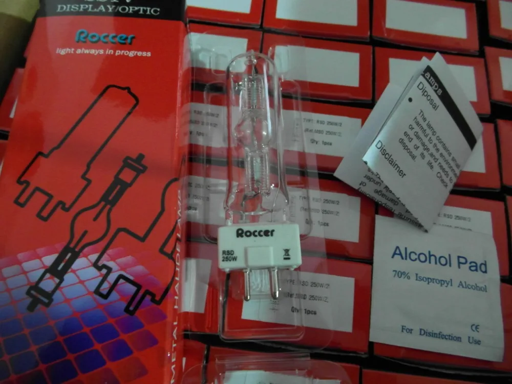 Roccer Msd 2502 Gy95 Bulb 8000K Stage Lighting Msd2502 huismerk kopen in de aanbieding