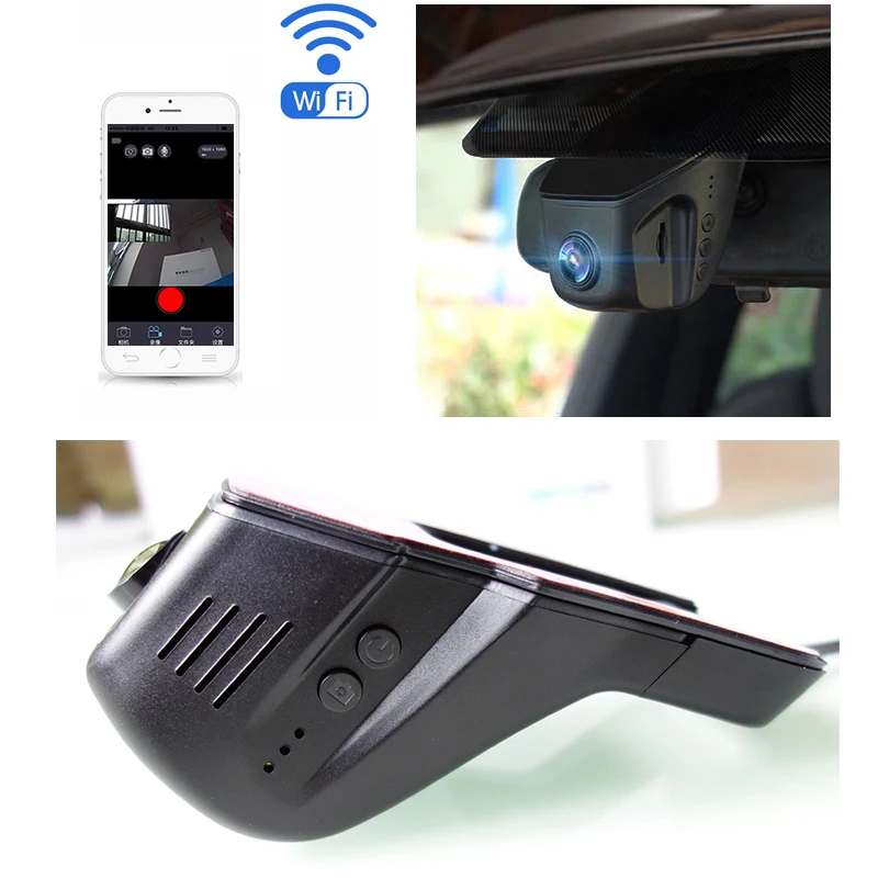 Junsun Car DVR Camera Video Recorder WiFi APP Manipulation Full HD 1080p Novatek 96655 IMX 322 Dash Cam Registrator Black Box