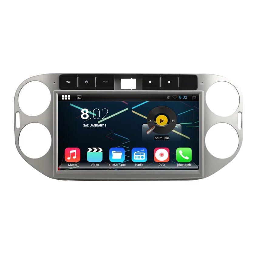Flash Deal Liislee Android Car GPS Navigation Navi player For VW Tiguan Multimedia Audio Video Radio Multi-Touch Screen GPS No CD DVD 1