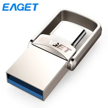 Eaget CU20 USB Flash Drive 16Gb 32GB 64GB Usb 3.0 Type C Pendrive flash disk U Disk Pen drive Metal USB stick For Samsung Phone Eaget CU20 USB Flash Drive 16Gb 32GB 64GB Usb 3.0 Type C Pendrive flash disk U Disk Pen drive Metal USB stick For Samsung Phone