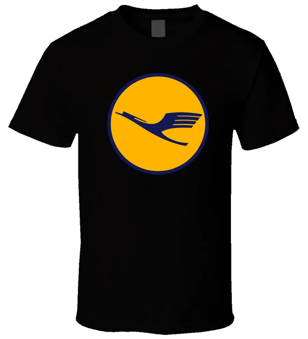Lufthansa Airline 2 New Hot Sale Black Men T Shirt Cotton Size S - 3XL Brand Cotton Men Clothing Male Slim Fit T-Shirt Lufthansa Airline 2 New Hot Sale Black Men T Shirt Cotton Size S - 3XL Brand Cotton Men Clothing Male Slim Fit T-Shirt
