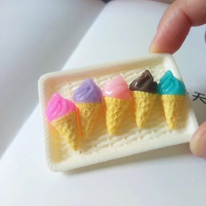 resin flat ice cream