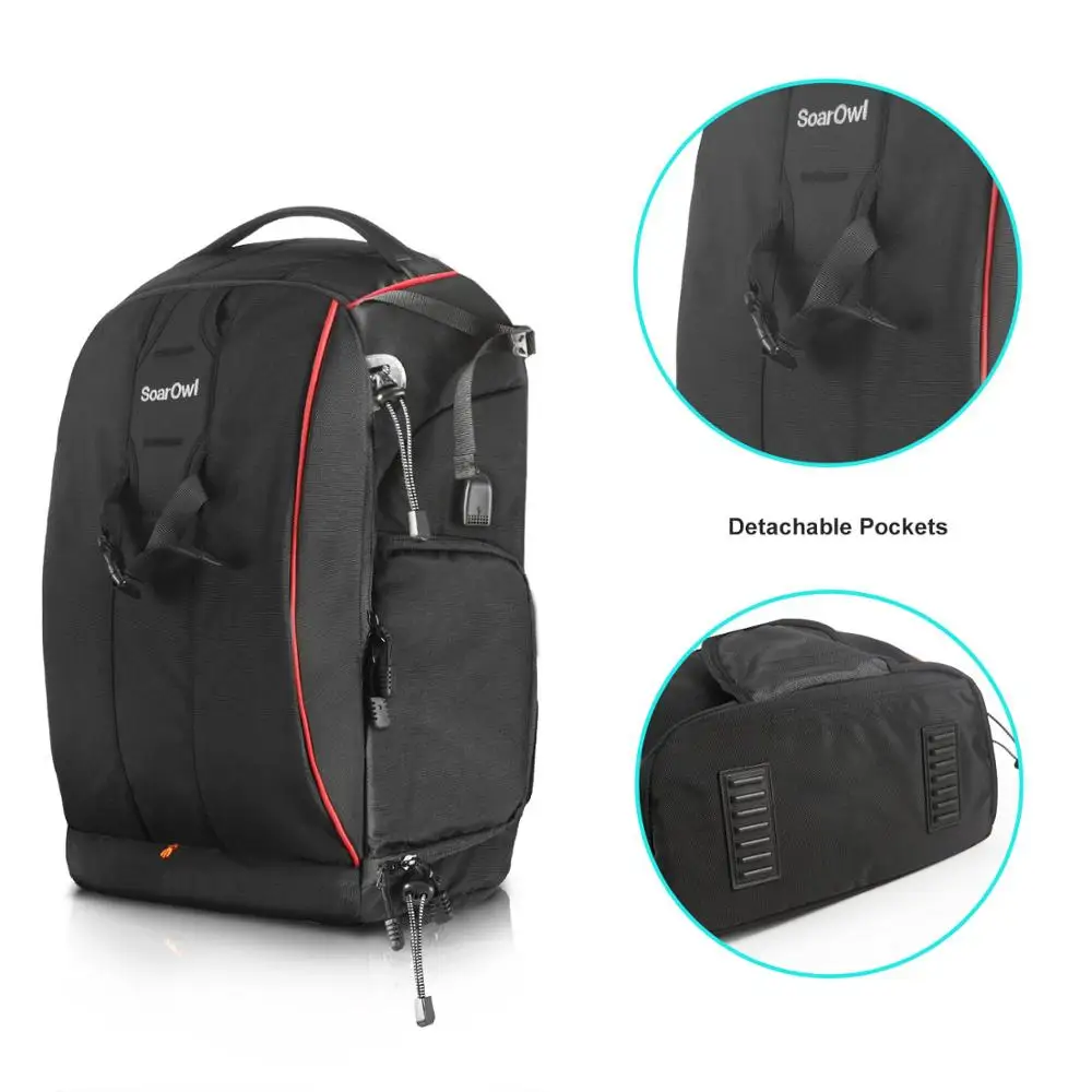  Camera Backpack Outdoor Leisure Hiking Storage Bag Multi-function Camera SLR Large-capacity Waterpr