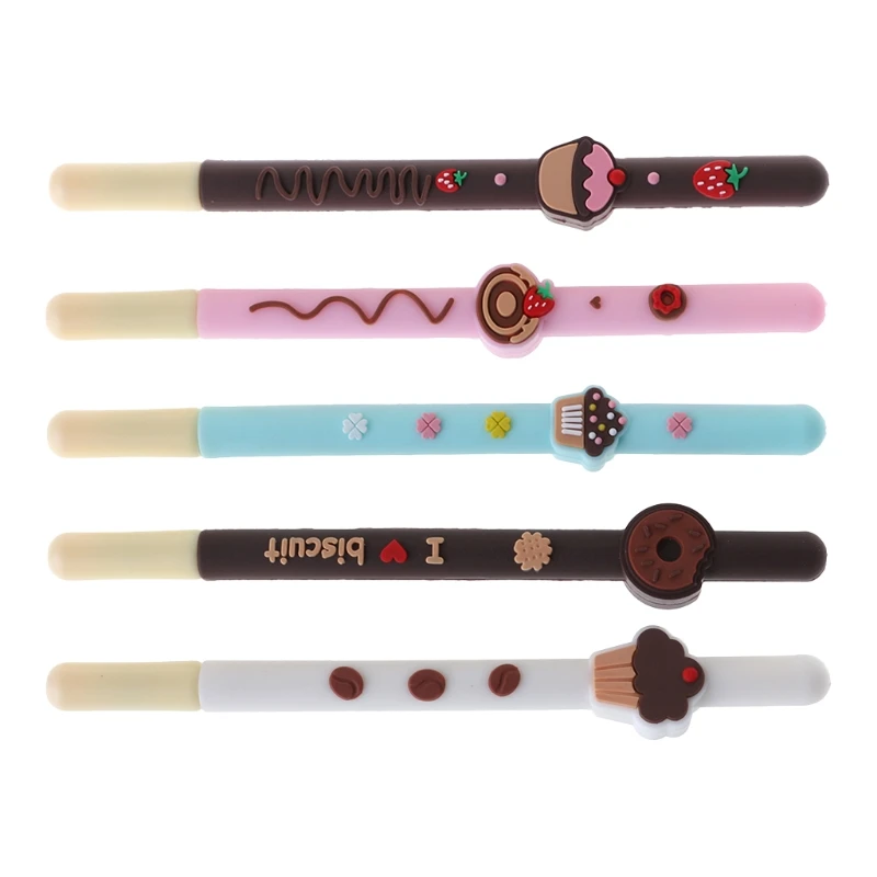 Cute Chocolate Bar Cake Gel Pen Kawaii School Office Supply Stationery
