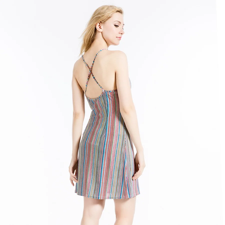 Vestito da estate 2016 donne allentato vestito a strisce colorate indietro cross spaghetti strap vestito estivo senza maniche casual mini vestidos spiaggia: Cheap Vestito da estate 2016 donne allentato vestito a strisce colorate indietro cross spaghetti strap vestito estivo senza maniche casual mini vestidos spiaggia, Compro Qualità Abiti direttamente da fornitori della Cina: Vestito da estate 2016 donne allentato vestito a strisce colorate indietro cross spaghetti strap vestito estivo senza maniche casual mini vestidos spiaggia
Goditi ✓ Spedizione gratuita in tutto il mondo! ✓ Vendita a tempo limitato ✓ Facile ritorno Numero del Modello: WDR1682 Materiale: Poliestere Stagione: Estate Genere: Donne Stile: Casuale Decorazione: Nessuno Silhouette: Allentato Lunghezza del manicotto (cm): Sleeveless Tipo Motivo: A strisce Stile del manicotto: Cinghia di spaghetti Girovita: Naturale Scollatura: V-collo Lunghezza Abiti: Sopra il ginocchio, mini Season: summer Style summer dress Typle: vestidos de renda / vestido de renda vestido de festa curto Size: plus size women clothing / plus size Dress Length: Mini Dress Short Dress Gender: vestidos / vestido / vestido de festa Price: cheap Clothes In china Style: Boho Casual Dress Beach Dress sundress Pattern: print dress Pattern dress 