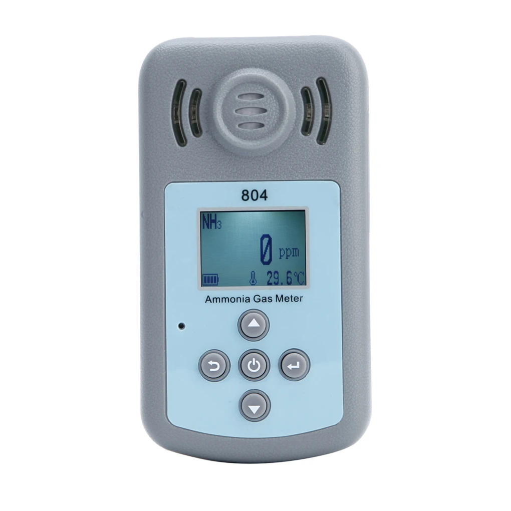 

Ammonia Analyzer NH3 Leak Detector LCD Display Temperature Measurement Professional Meter