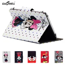 Универсальный Планшетный ПК Case for Amazon Kindle Fire Case 7 дюймов 5-й 4-й 3-й Флип Магнитный Стенд Печати PU Кожаный Чехол Funda стилус