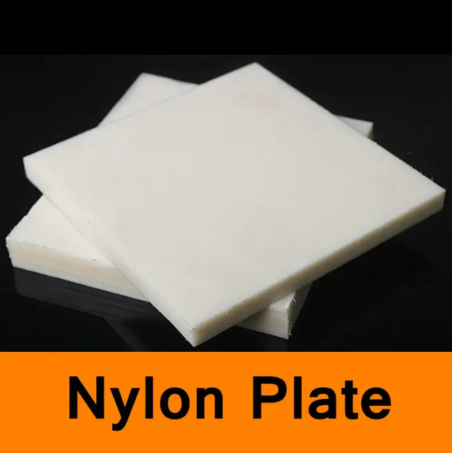 1pcs Nylon Polyamide PA Plastic Plate Sheet 20mm x 100mm x 100mm #B0F  GY 