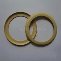 10pcs Pistons Polyimide Ring Silent Oil Free 1100W 63.7mm Air Compressor Use Pistons Rubber Ring 68*49*1