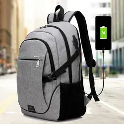 Мужской рюкзак сумка бренд 15,6 дюймов ноутбук Mochila мужской водонепроницаемый рюкзак школьный рюкзак 32*18*48 см