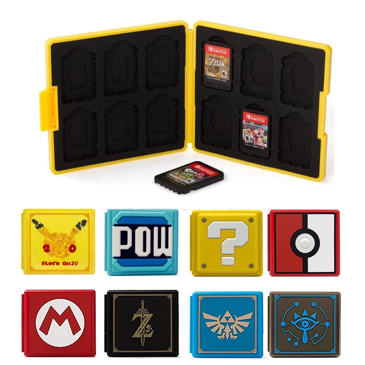 

12 in 1 Nintend Switch Shockproof Game Cards Case Nintendos Switch Hard Shell Box for Nitendo Switch Games Storage Accessories