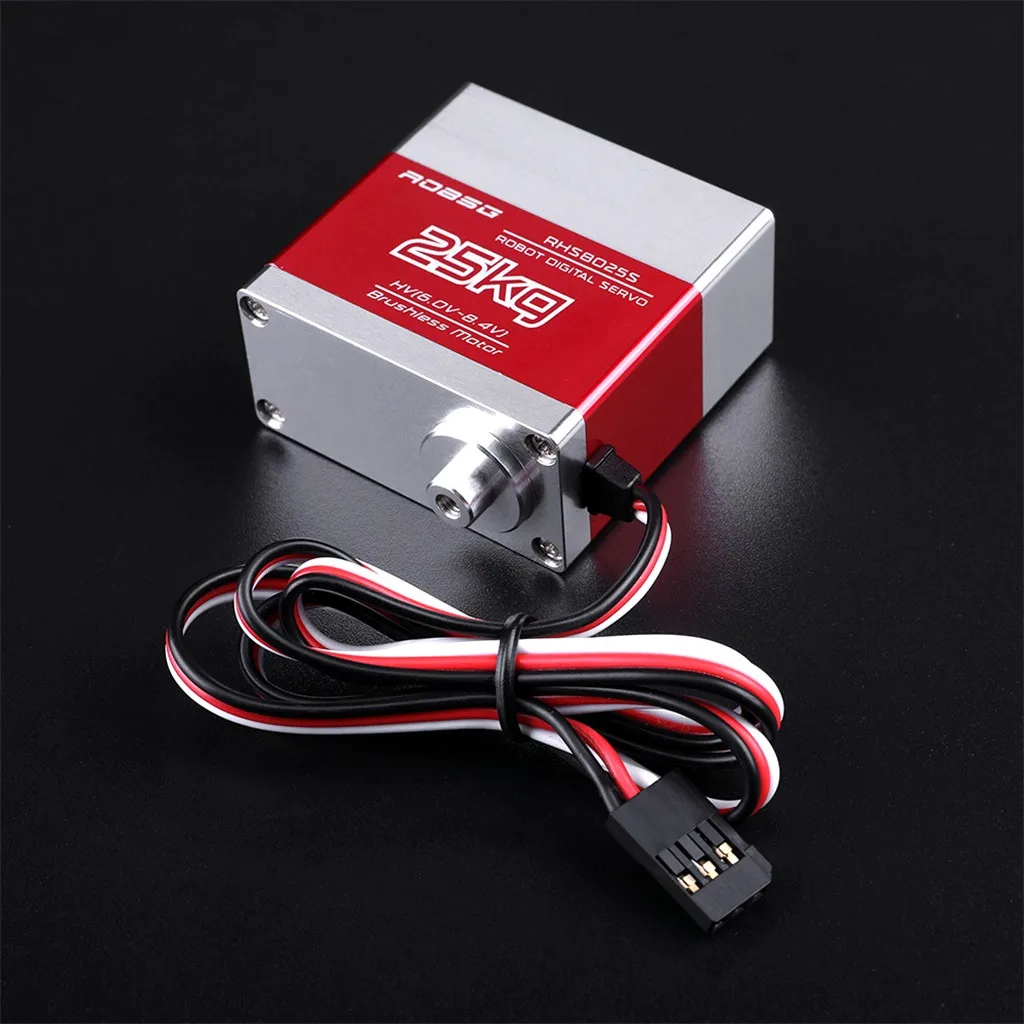 

RHS8025S 270 Degree Digital RC Servo 25KG Torque Waterproof Metal RC Servo Motor Accessories Toys for Children