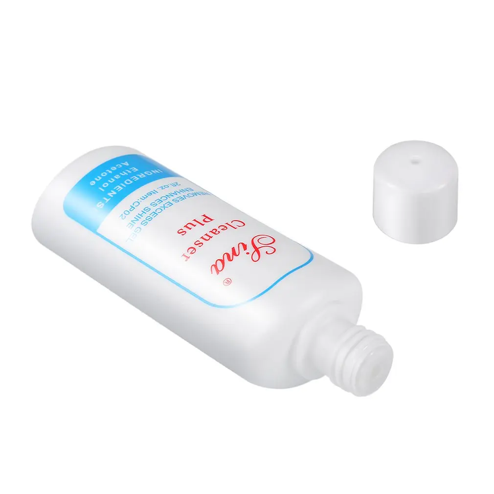 

NEW UV Gel Nail Art Excess Gel Remover Cleanser Plus Cleaning Enhances Shine