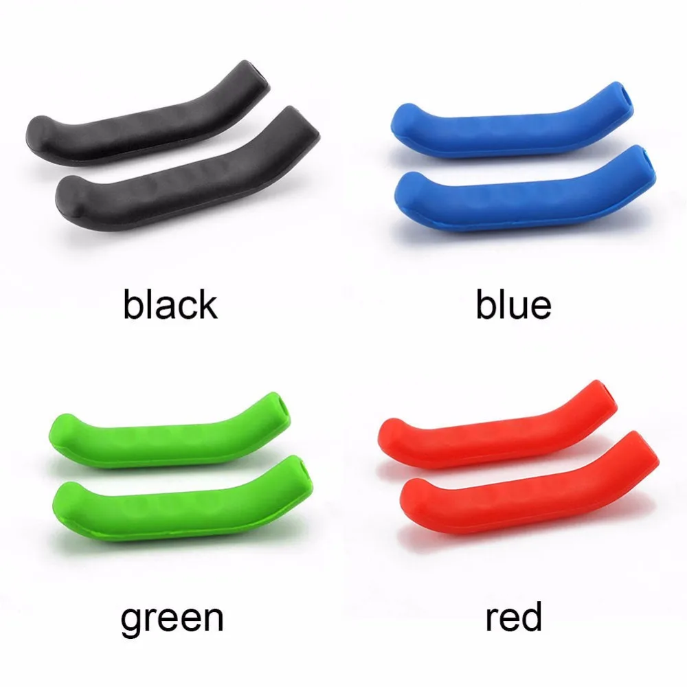 

2PC Silicone Brake Handle Sleeve MTB Bike Dead Fly Universal Type Lever Protection Cover Emergency Brake Finger Buffer Cover