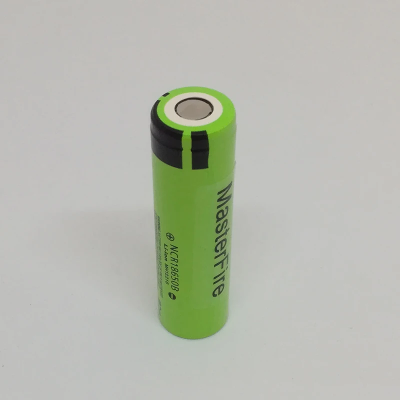 MasterFire 2 шт./лот 18650 NCR18650B Аккумуляторная батарея 3,7 V 3400mAh батареи для ноутбука panasonic