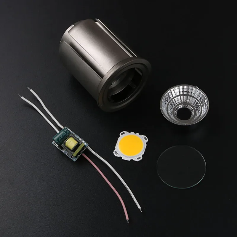 E27 E14 GU10 GU5.3 LED COB прожектор 3 Вт 5 7 10 12 точечная лампа высокой мощности AC85