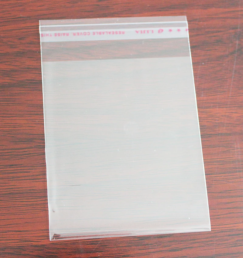 3000pcs 6*10 см прозрачные OPP пакеты для упаковки сумок самоклеющиеся пломбы