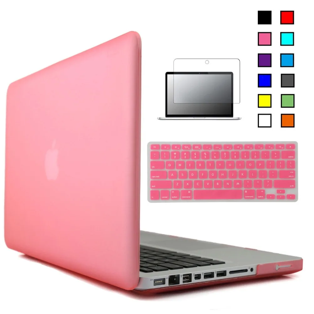 Grossy Clear Case+Keyboard+LCD+Sleeve Bag for 2018 New Macbook Pro 15 Touch Bar