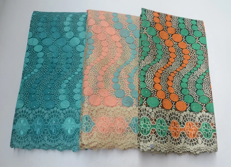 2017 african french net lace fabric