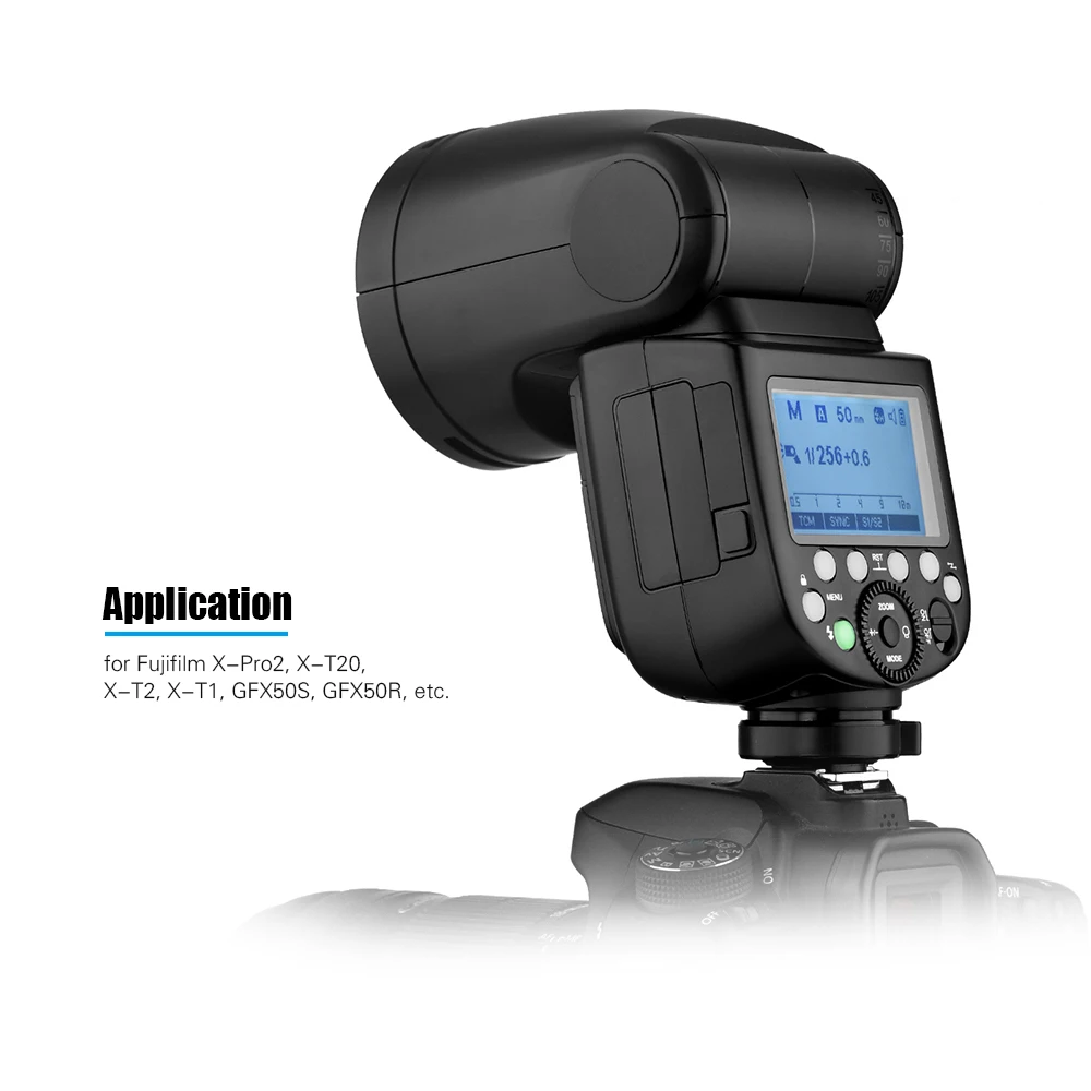 Беспроводная вспышка Godox V1F TTL /M /Multi Flash Speedlite 2 4G для Fuji Fujifilm|Фотовспышки| |