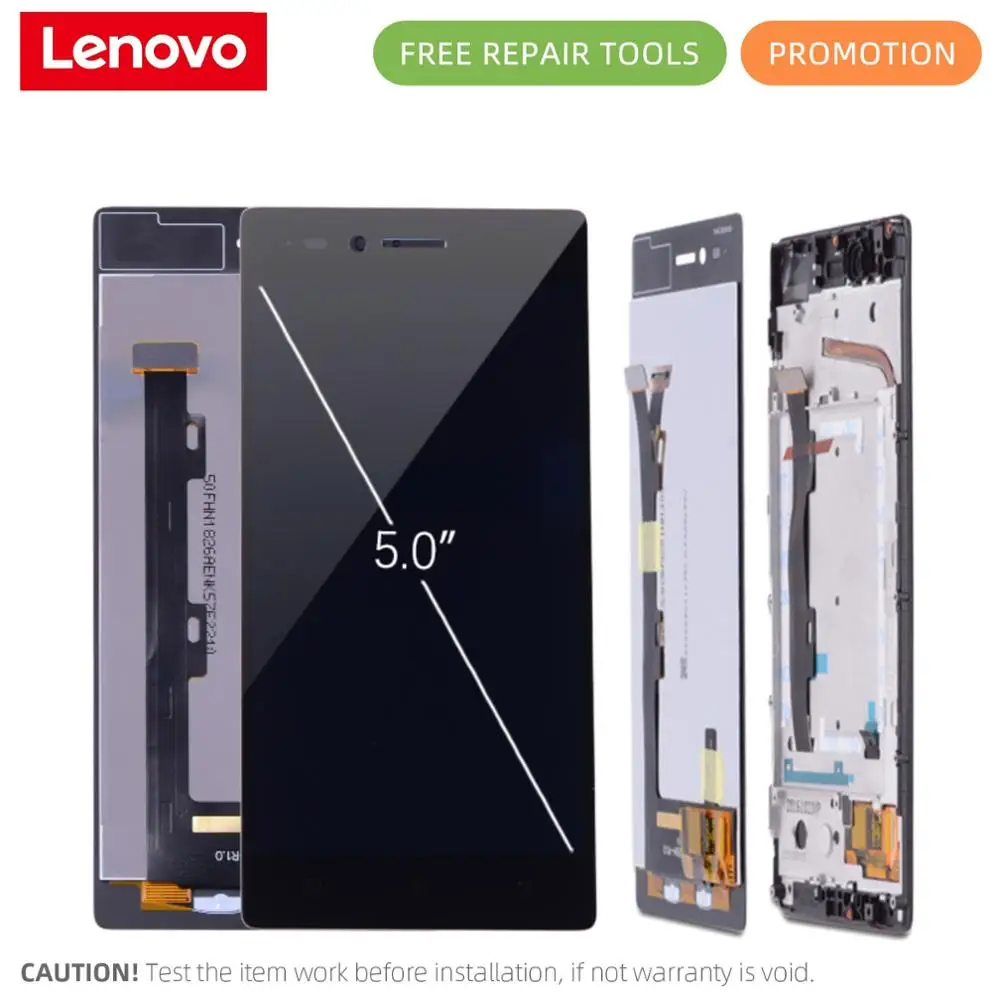 

No Dead Pixel Original Screen For Lenovo Vibe Shot Max Z90 LCD Display Touch Screen Z90A40 Digitizer Replacement z90-7 Z90-3