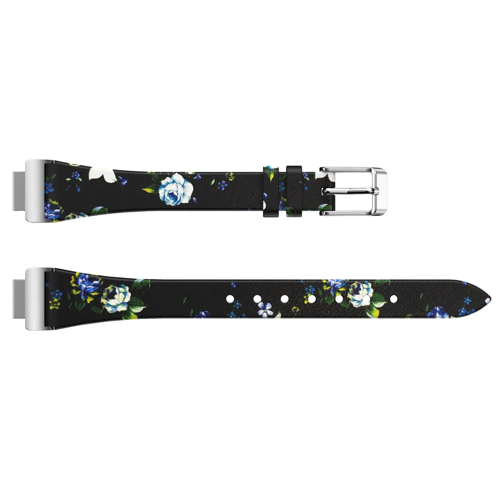 Ouhaobin роскошные кожаные ремешки для Fitbit Inspire/Inspire HR кожаные ремешки сменные браслеты аксессуары ремешок 424#2