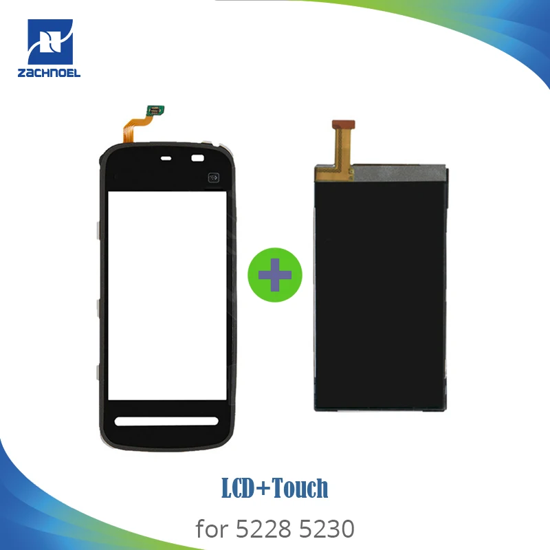 

High Quality Mobile Phone LCD Display for Nokia 5230 5228 5332 LCD Screen Assembly 100% Tested OK Replacement Parts