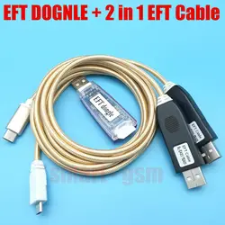 Простая прошивка TEMA/EFT DONGLE и Dongle Serial 2 в 1 кабель для защищенного программного обеспечения для разблокировки и ремонта смартфонов