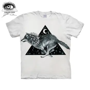 

Galaxy Wolf By Pixie Cold Art T shirt Men 3D T-shirts Camisetas Hombre Brand Tshirt Summer Travel Top Tee ZOOTOP BEAR Drop Ship