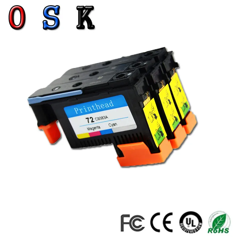 

OSK C9380A C9383A C9384A Printhead Print head for HP 72 DesignJet T1100 T1120 T1120ps T1200 T1300 T1300ps T2300 T610 T770 T79